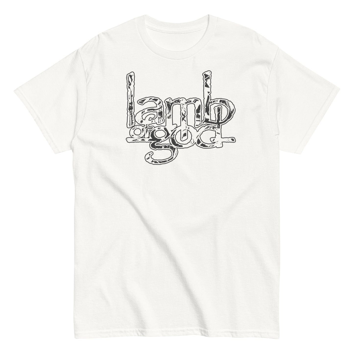MERCHMOMENT Lamb of God - Filled Logo T-Shirt [Apparel]