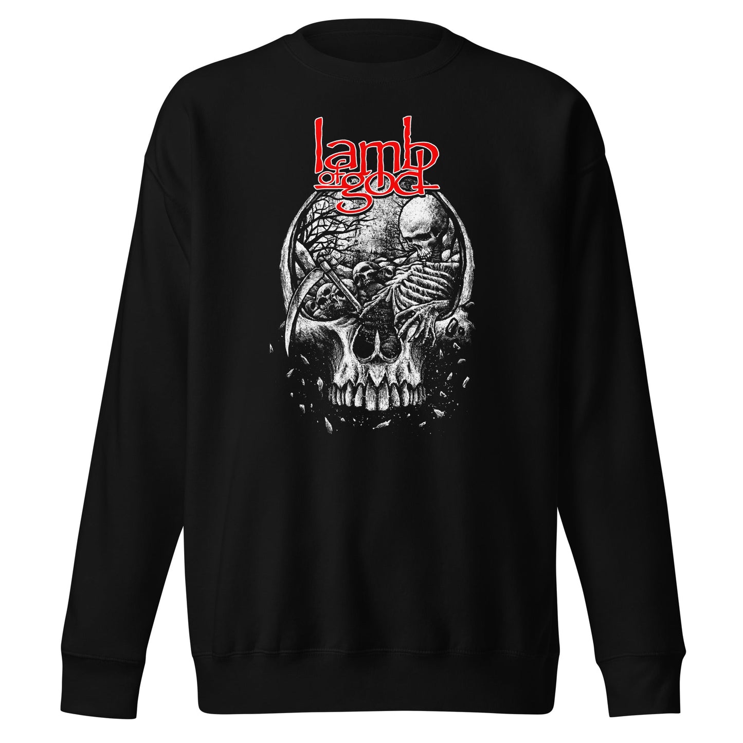 MERCHMOMENT Lamb of God - Head Full of Ideas Sweatshirt [Apparel]
