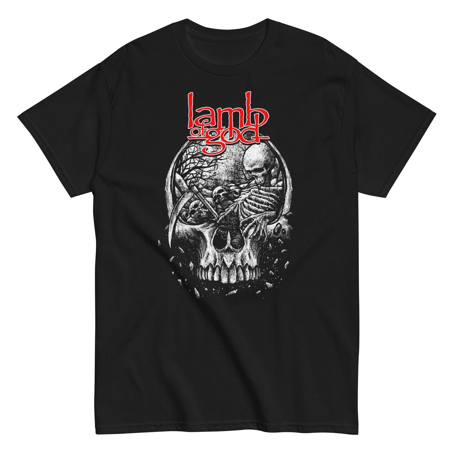 MERCHMOMENT Lamb of God - Head Full of Ideas T-Shirt [Apparel]