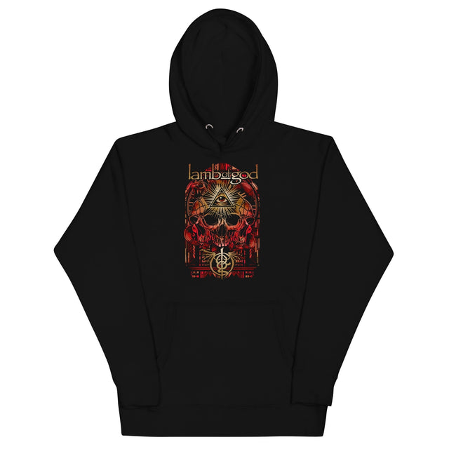 Lamb of God - Providence Skull Hoodie []