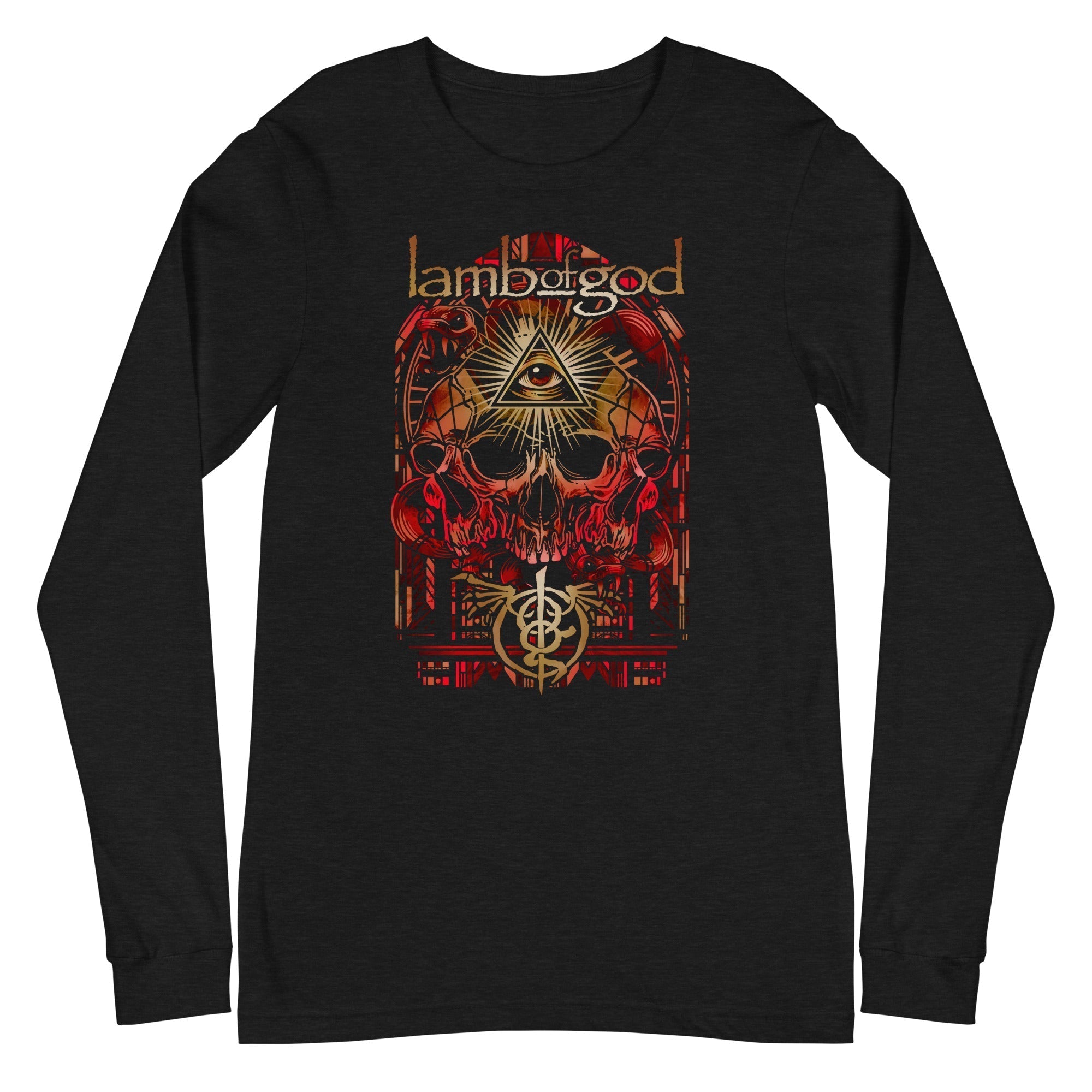 Lamb of God - Providence Skull Long Sleeve T-Shirt []