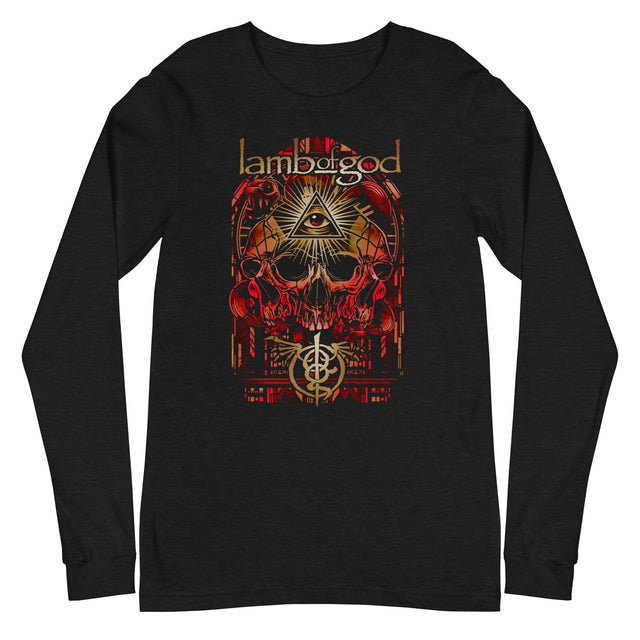 Lamb of God - Providence Skull Long Sleeve T-Shirt []