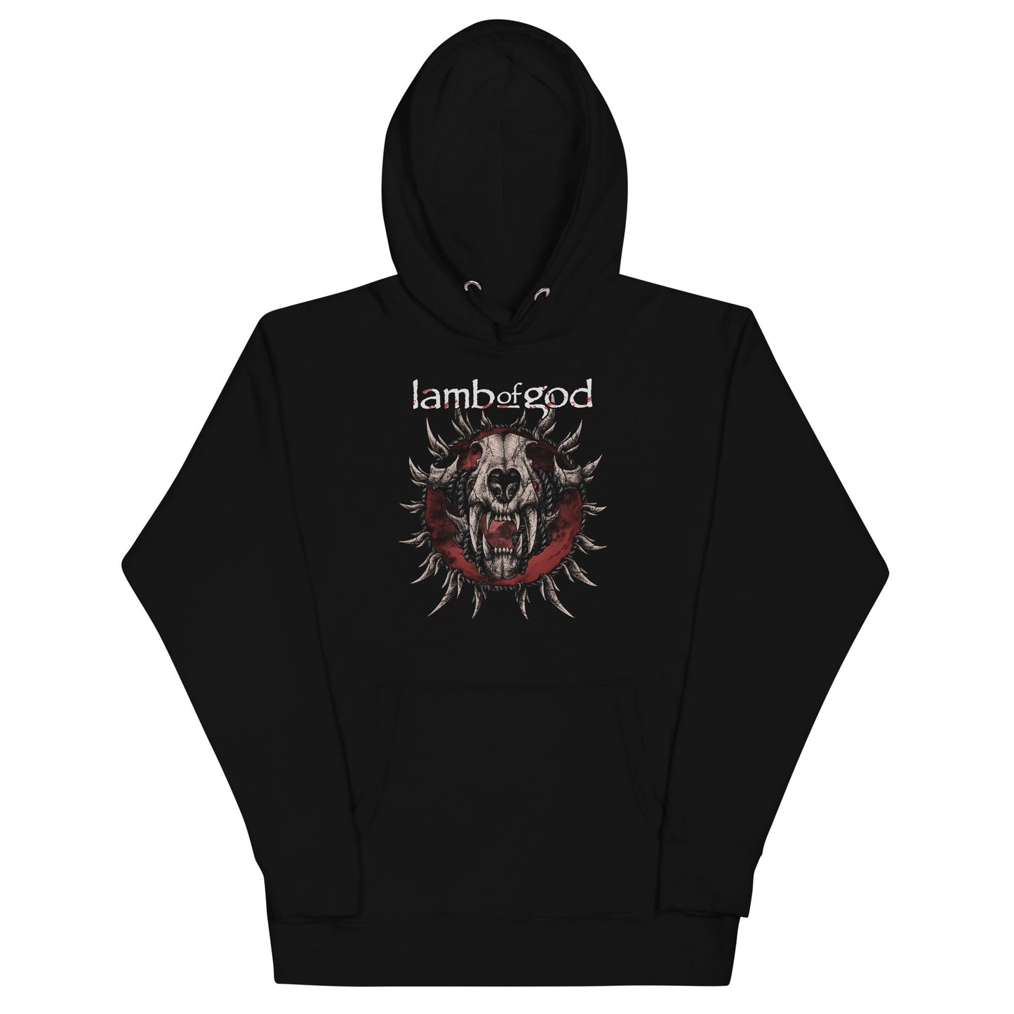 MERCHMOMENT Lamb of God - Steer Skull Hoodie [Apparel]