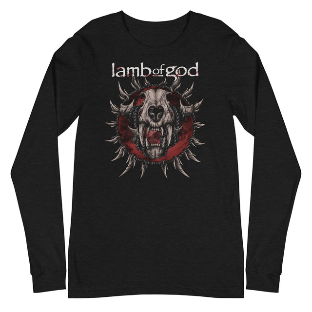 MerchMoment - Lamb of God - Steer Skull Long Sleeve T-Shirt []