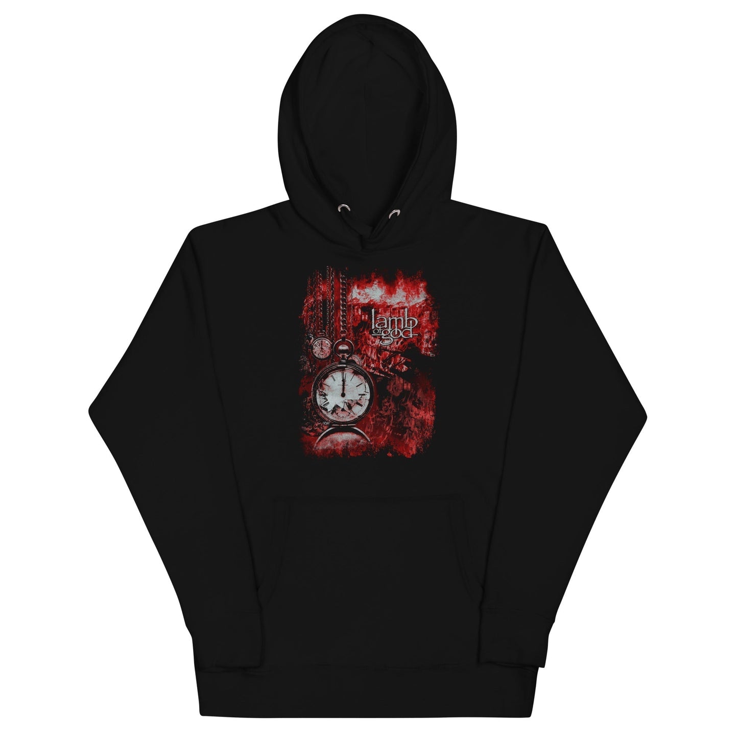 MERCHMOMENT Lamb of God - Ticking Clock Hoodie [Apparel]