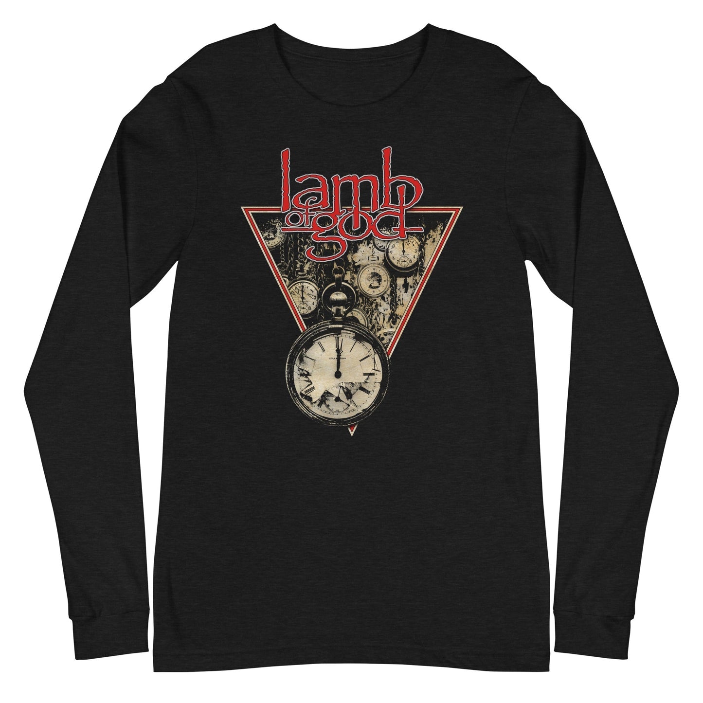 MERCHMOMENT Lamb of God - Time's Up Long Sleeve T-Shirt [Apparel]