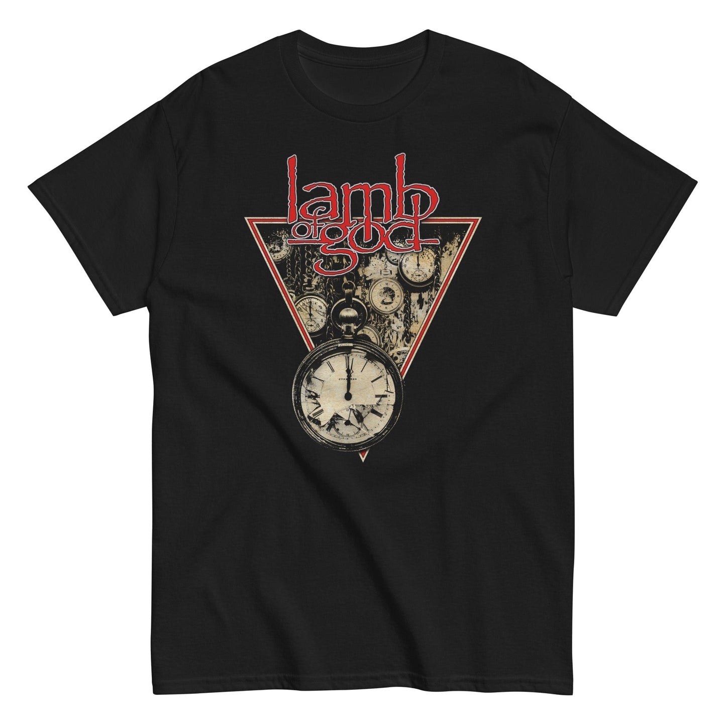 MERCHMOMENT Lamb of God - Time's Up T-Shirt [Apparel]