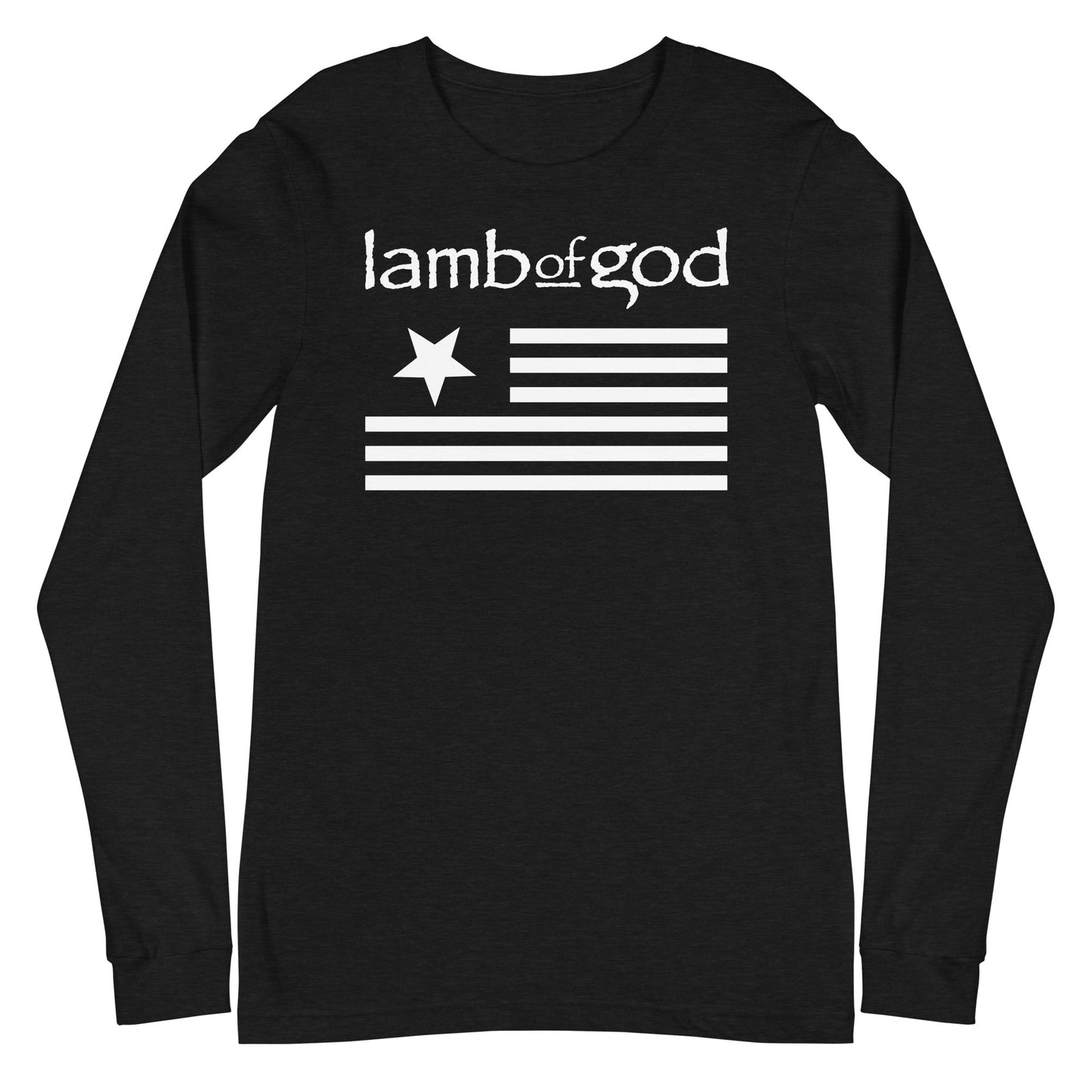 MERCHMOMENT Lamb of God - White Flag Long Sleeve T-Shirt [Apparel]