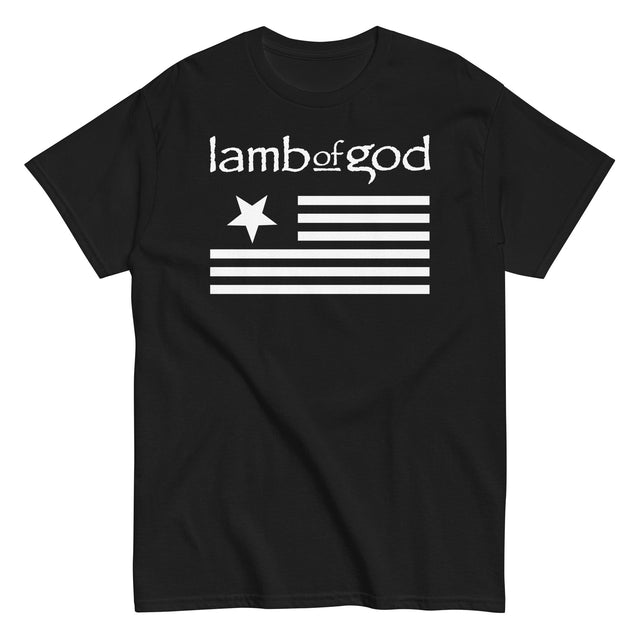 MerchMoment - Lamb of God - White Flag T-Shirt []