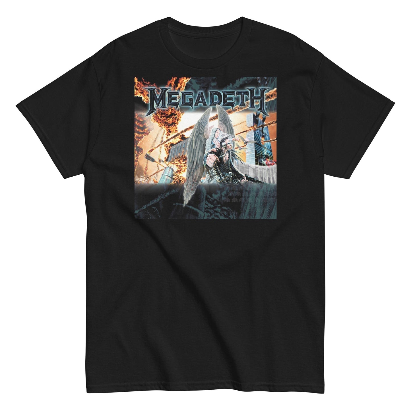 MERCHMOMENT Megadeth - Angel Flames T-Shirt [Apparel]