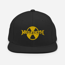 Megadeth Black Nuclear Snapback Hat [Apparel]
