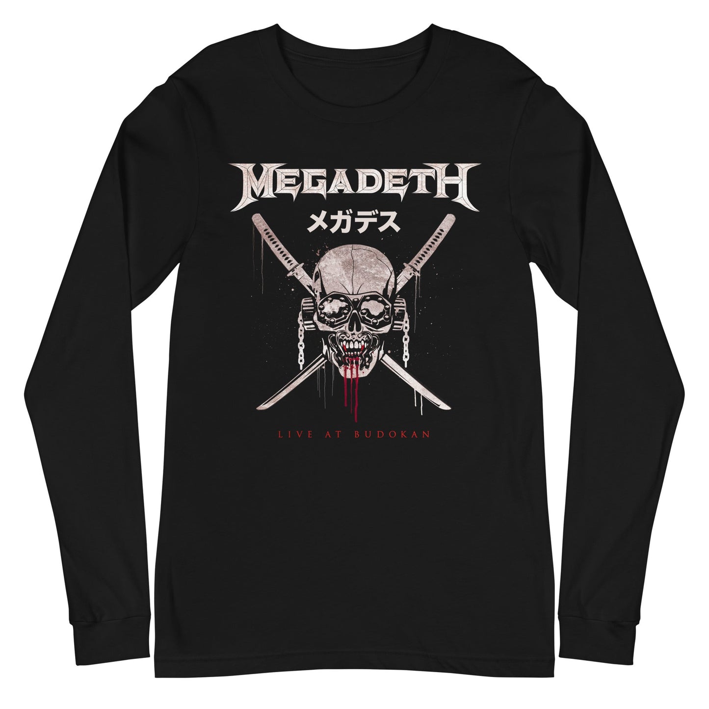 MERCHMOMENT Megadeth - Bukokan Long Sleeve T-Shirt [Apparel]