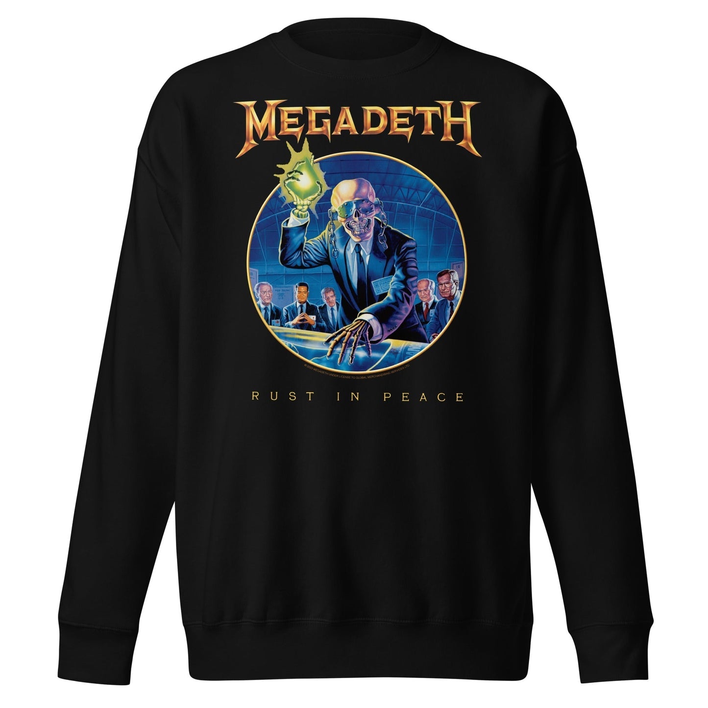 MERCHMOMENT Megadeth - Circle of Rust Sweatshirt [Apparel]