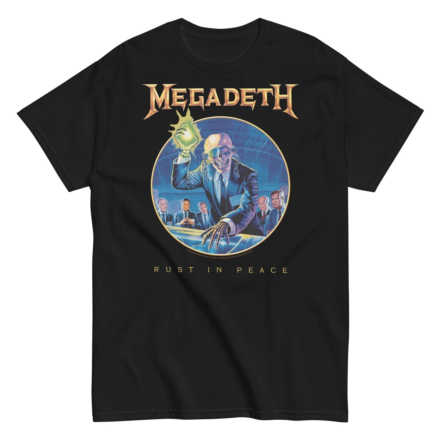 MERCHMOMENT Megadeth - Circle of Rust T-Shirt [Apparel]