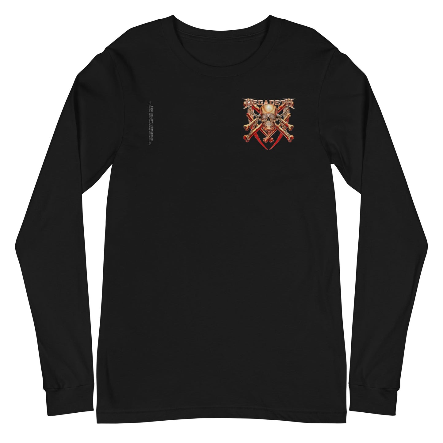 Megadeth - Crossed Bones Long Sleeve T-Shirt [Apparel]