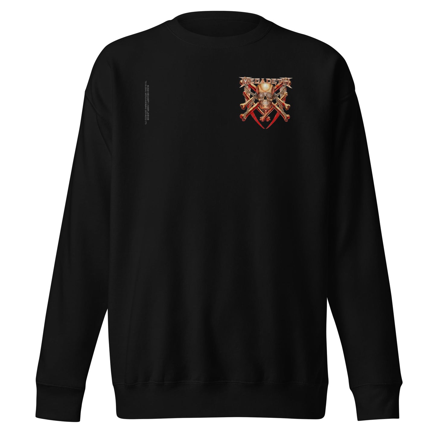 MERCHMOMENT Megadeth - Crossed Bones Sweatshirt [Apparel]