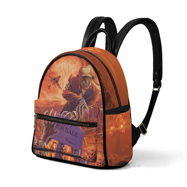 Megadeth For Sale Mini-Backpack - Vegan Leather []