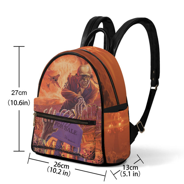 Megadeth For Sale Mini-Backpack - Vegan Leather []