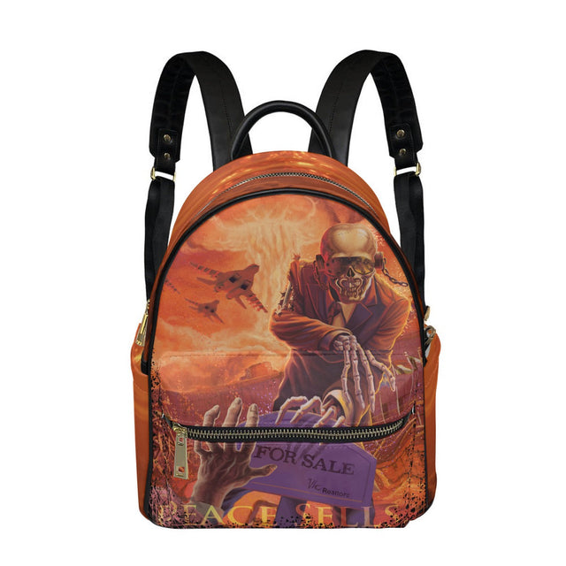 Megadeth For Sale Mini-Backpack - Vegan Leather []