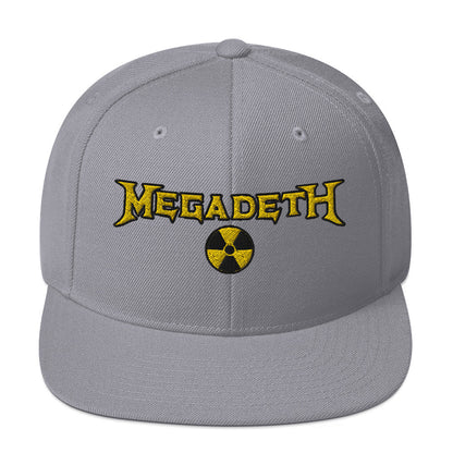 MERCHMOMENT MegaDeth Nuclear Winter Embroidered Snapback Hat [Apparel]