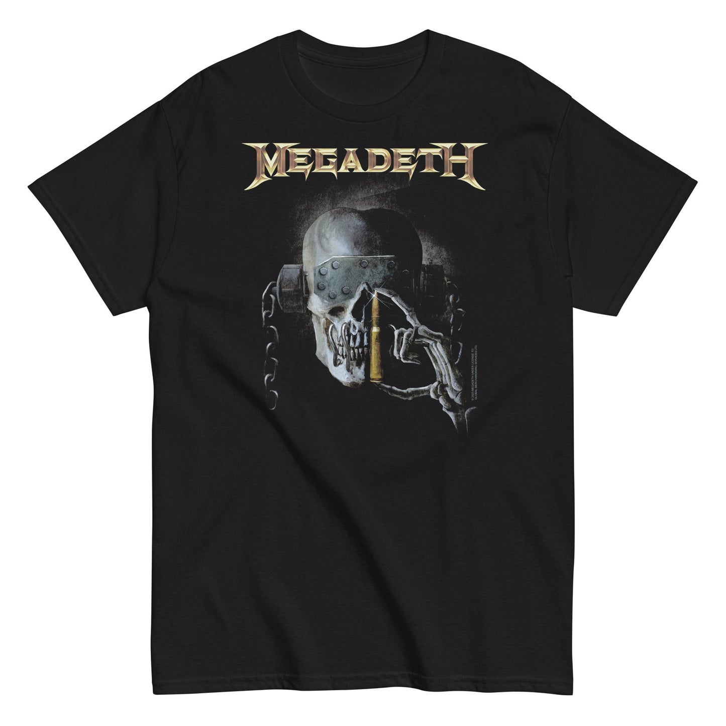 MERCHMOMENT Megadeth - One Bullett Left T-Shirt [T-Shirt]
