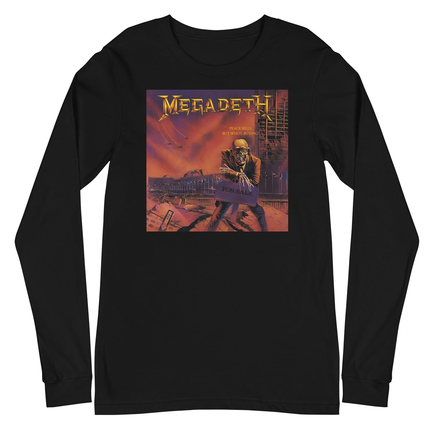 MERCHMOMENT Megadeth - Peace Sells but Who's Buying? Long Sleeve T-Shirt [Apparel]