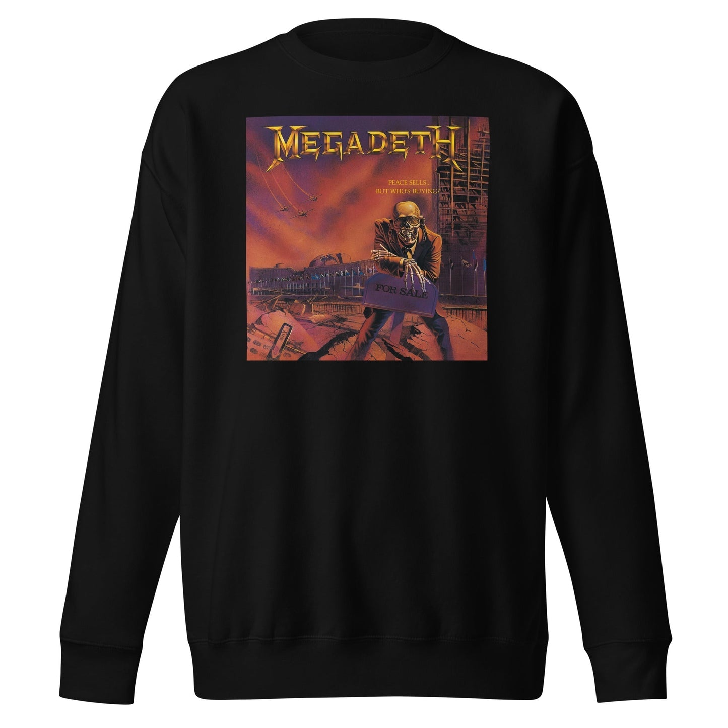 MERCHMOMENT Megadeth - Peace Sells but Who's Buying? Sweatshirt [Apparel]