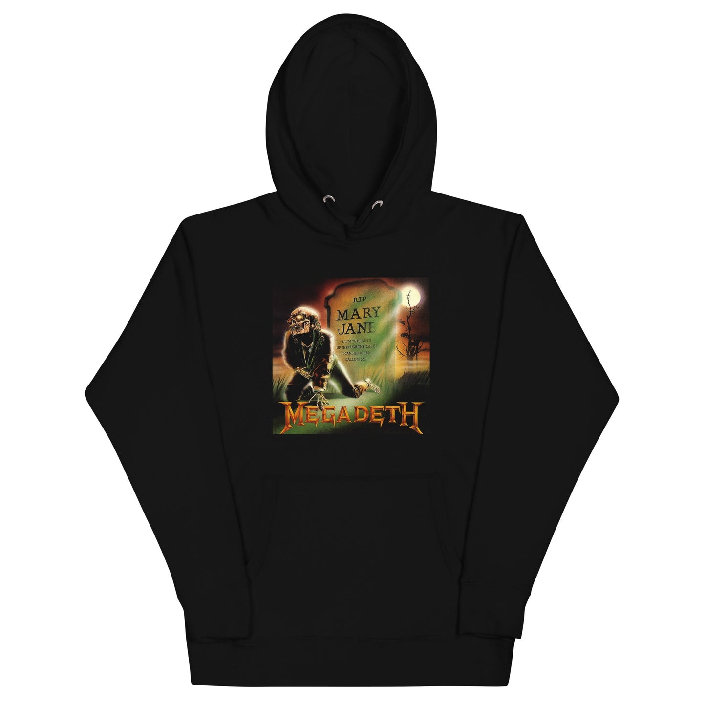 MERCHMOMENT Megadeth - R.I.P. Mary Jane Hoodie [Apparel]