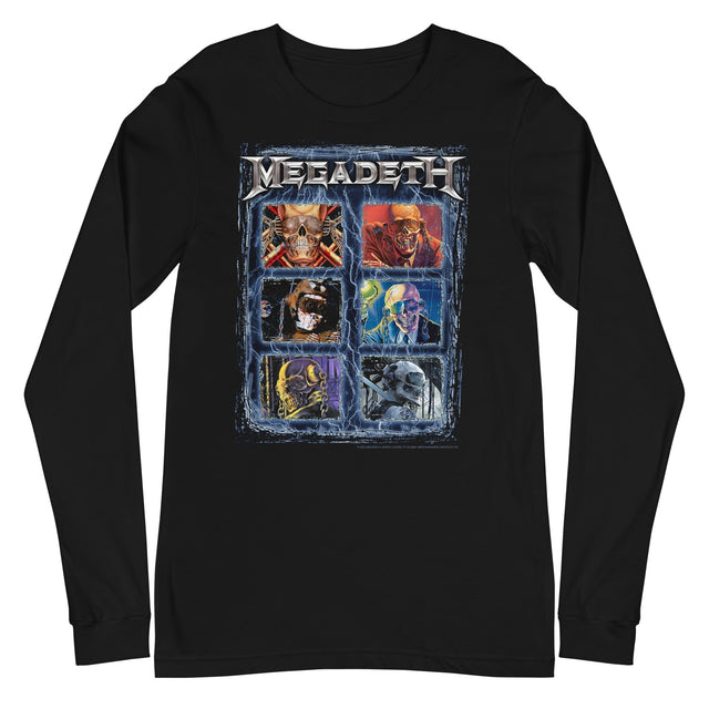 MerchMoment - Megadeth - Six Vics Long Sleeve T-Shirt []