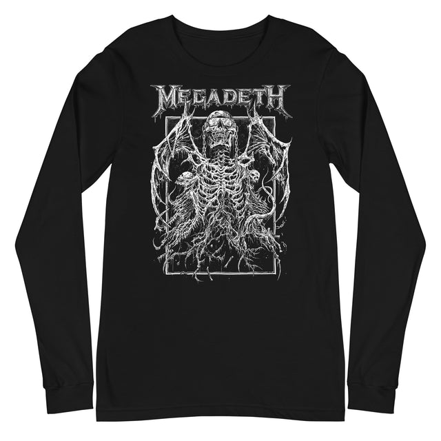 Megadeth - Skeleton Wings Long Sleeve T-Shirt []