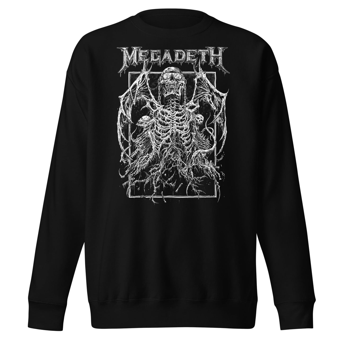 MERCHMOMENT Megadeth - Skeleton Wings Sweatshirt [Apparel]