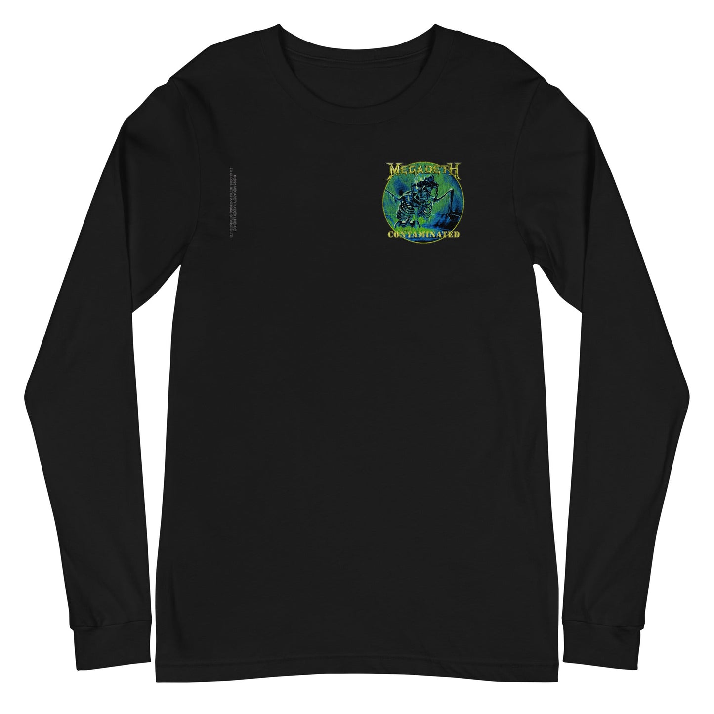 MERCHMOMENT Megadeth - Small Contaminated Long Sleeve T-Shirt [Apparel]