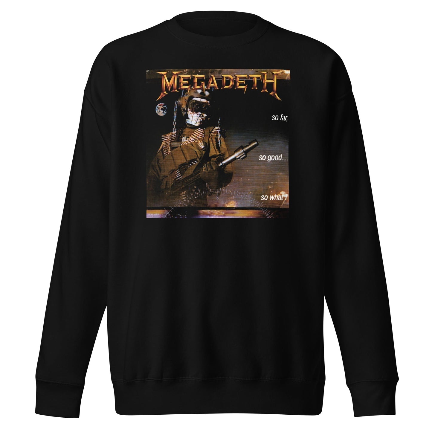 MERCHMOMENT Megadeth - So Far, So Good, So What? Sweatshirt [Apparel]