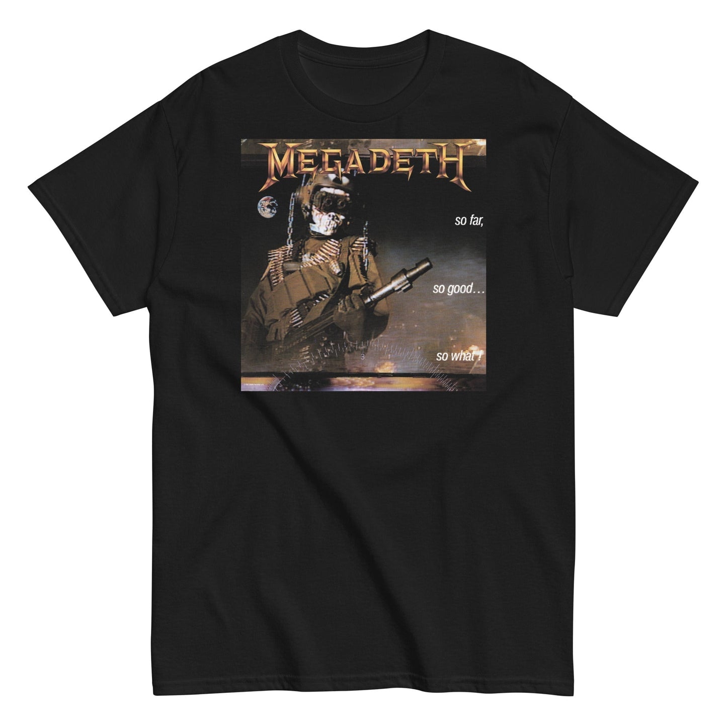 MERCHMOMENT Megadeth - So Far, So Good, So What? T-Shirt [Apparel]