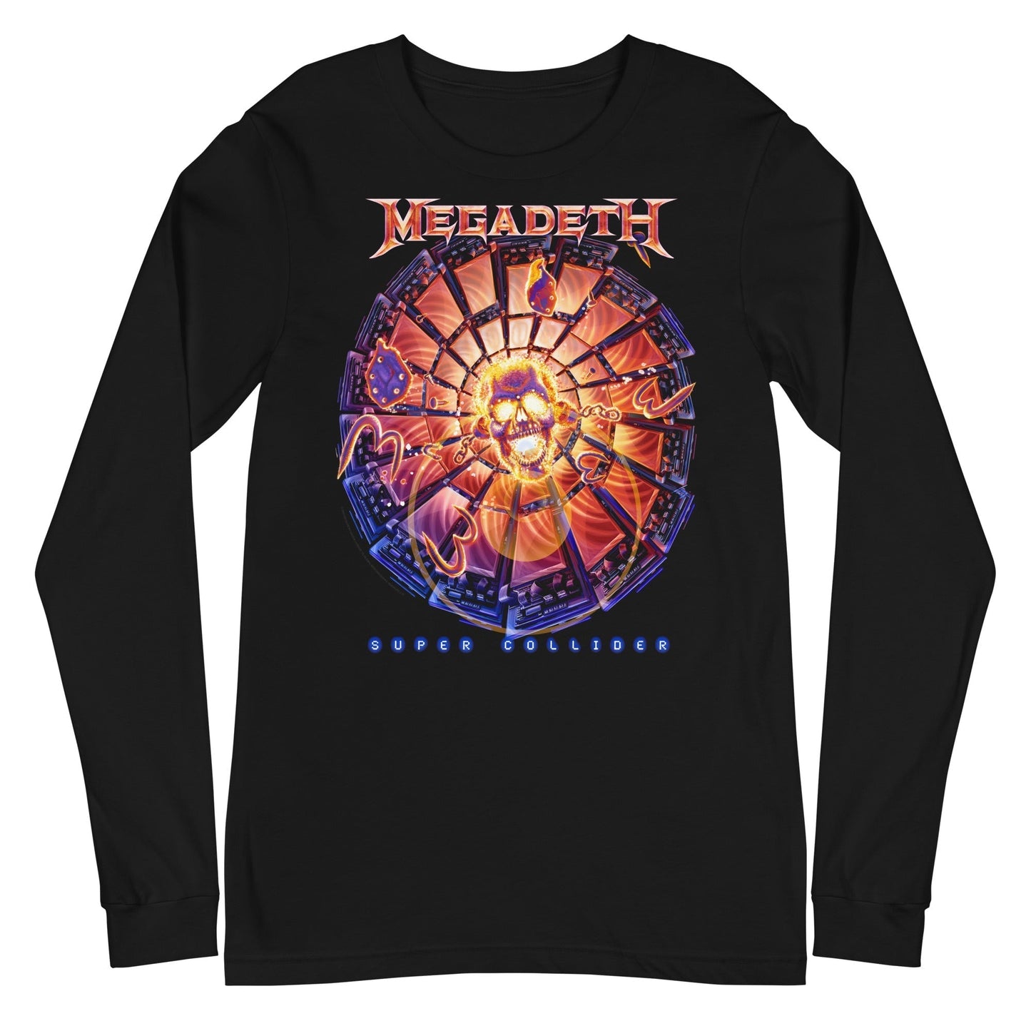 MERCHMOMENT Megadeth - Super Collider Long Sleeve T-Shirt [Apparel]