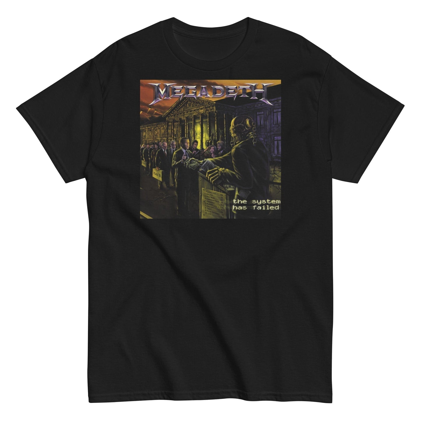 MERCHMOMENT Megadeth - The System Has Failed T-Shirt [Apparel]