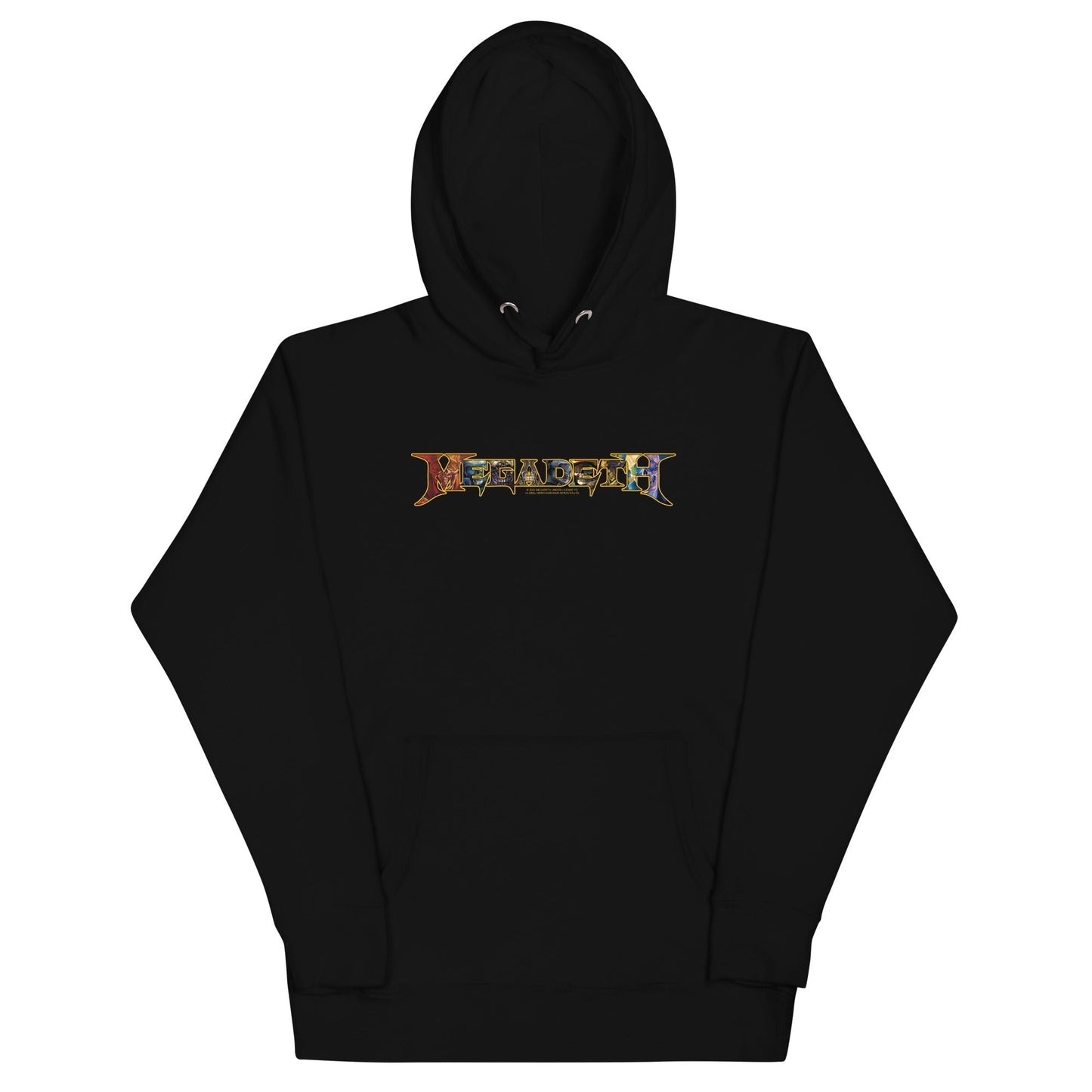 MERCHMOMENT Megadeth - Vic Lettered Logo Hoodie [Apparel]