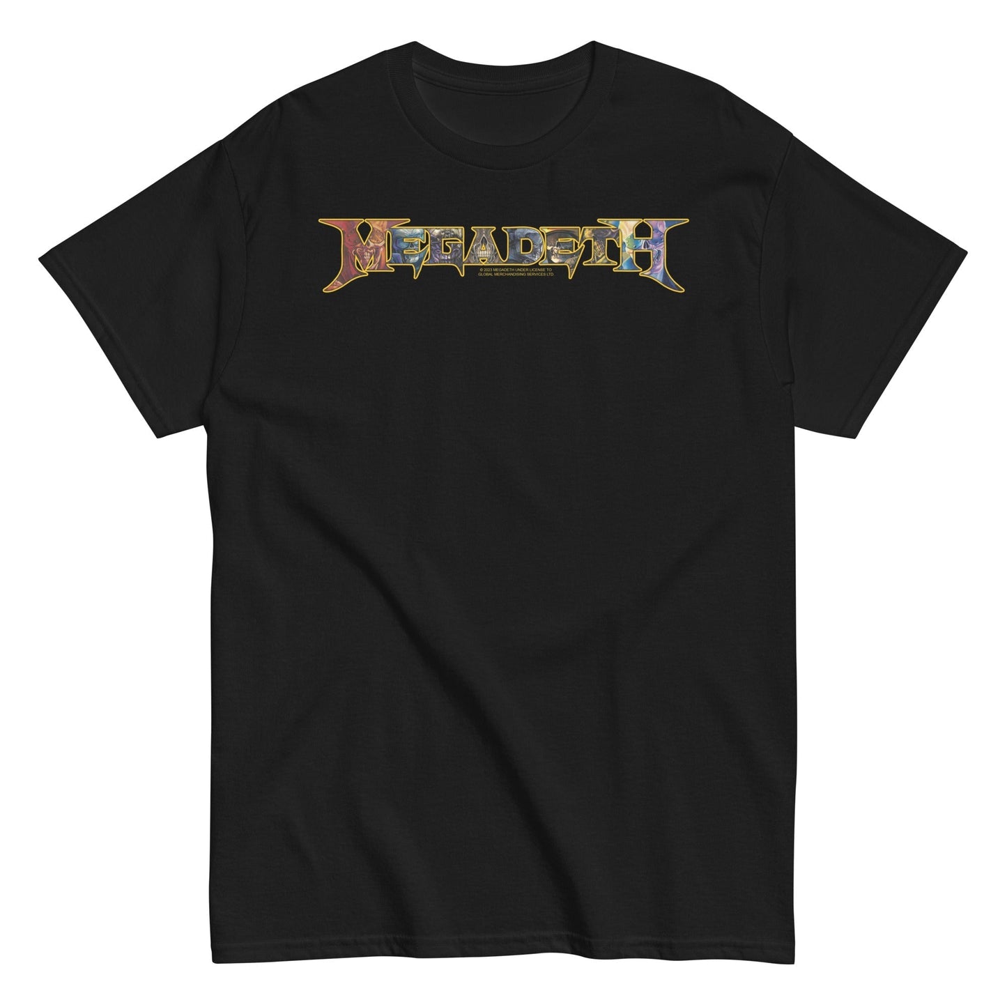 Megadeth - Vic Lettered Logo T-Shirt []