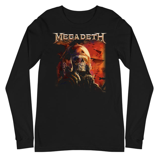 Megadeth - Vic Staring Long Sleeve T-Shirt []