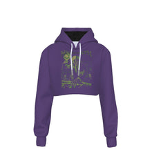 MERCHMOMENT Megadeth Vic Suit Women's Cropped Hoodie [Apparel]