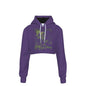 MERCHMOMENT Megadeth Vic Suit Women's Cropped Hoodie [Apparel]
