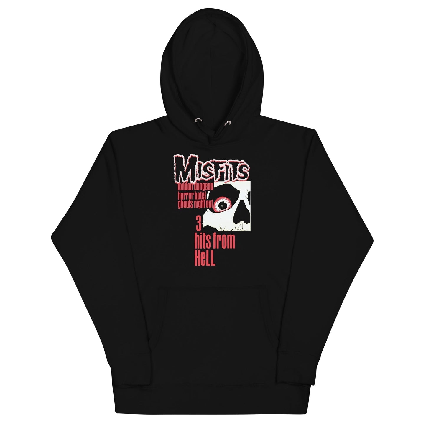 MERCHMOMENT Misfits - 3 Hits From Hell Hoodie [Apparel]