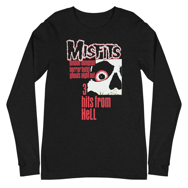 Misfits - 3 Hits From Hell Long Sleeve T-Shirt []