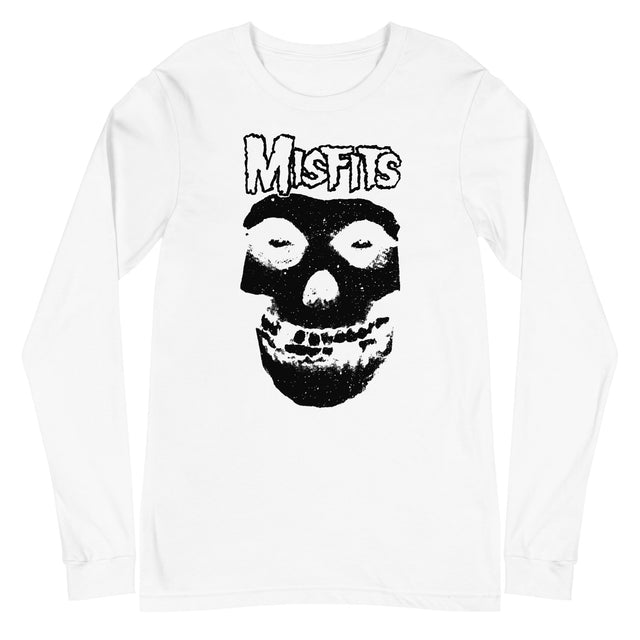 Misfits - Black Skull Long Sleeve T-Shirt []