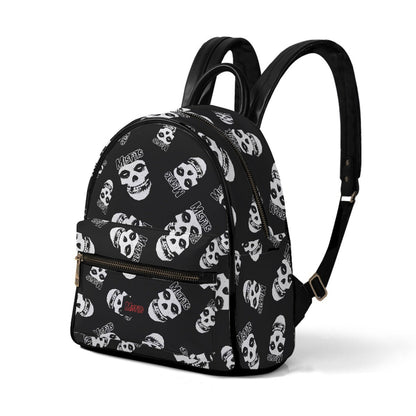 Misfits Classic Skull Mini-Backpack - Vegan Leather [Backpack]