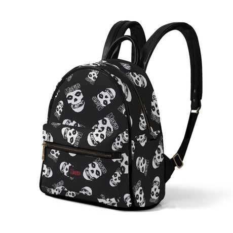 Misfits Classic Skull Mini-Backpack - Vegan Leather []