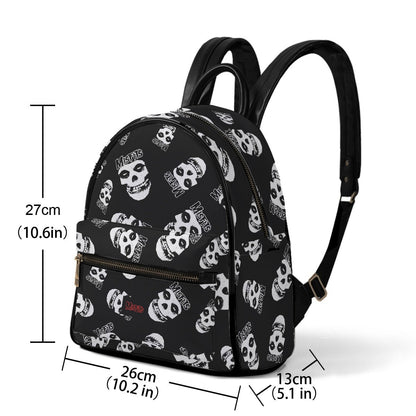 Misfits Classic Skull Mini-Backpack - Vegan Leather [Backpack]