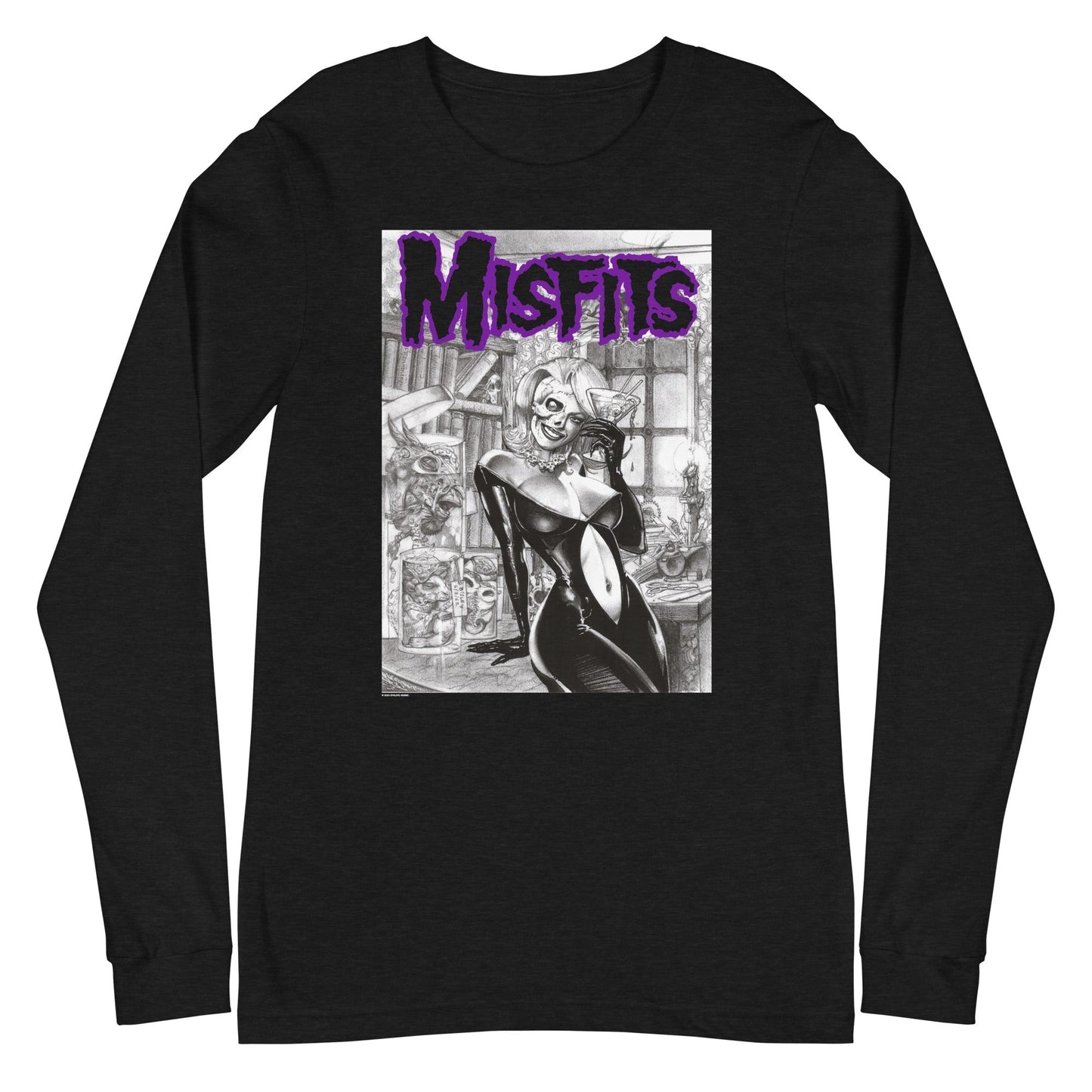 MERCHMOMENT Misfits - Cocktail Dress Long Sleeve T-Shirt [Apparel]