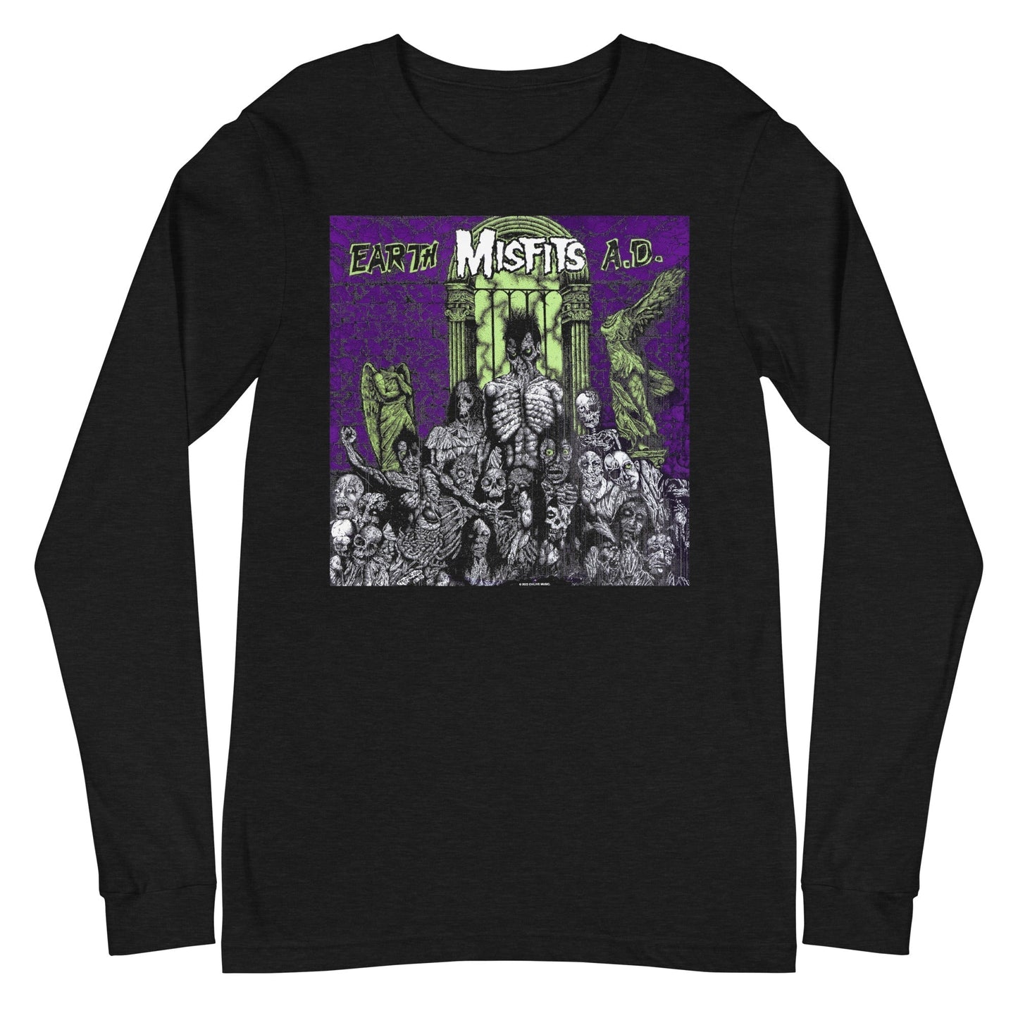 MERCHMOMENT Misfits - Earth Long Sleeve T-Shirt [Apparel]