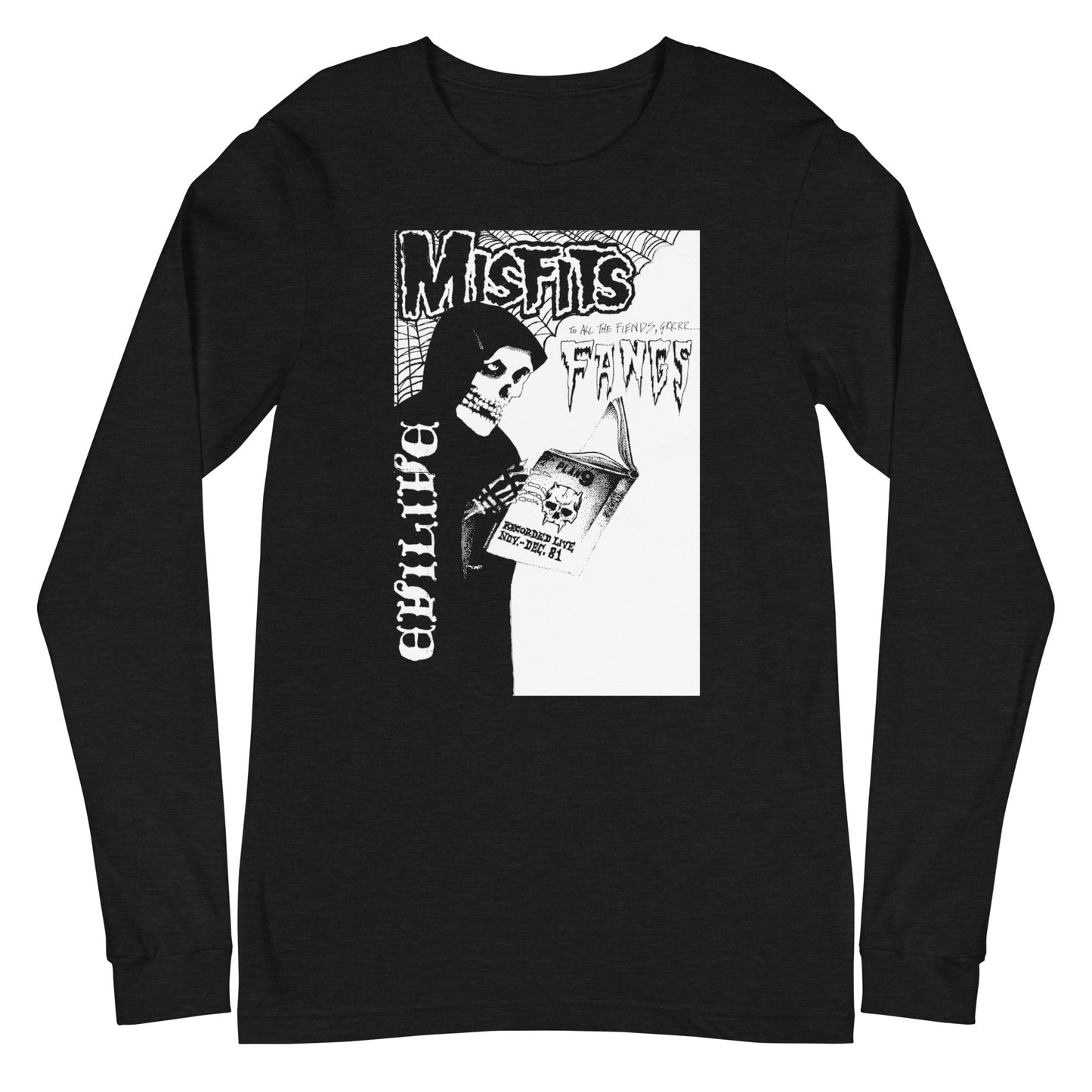 MERCHMOMENT Misfits - Fangs Long Sleeve T-Shirt [Apparel]